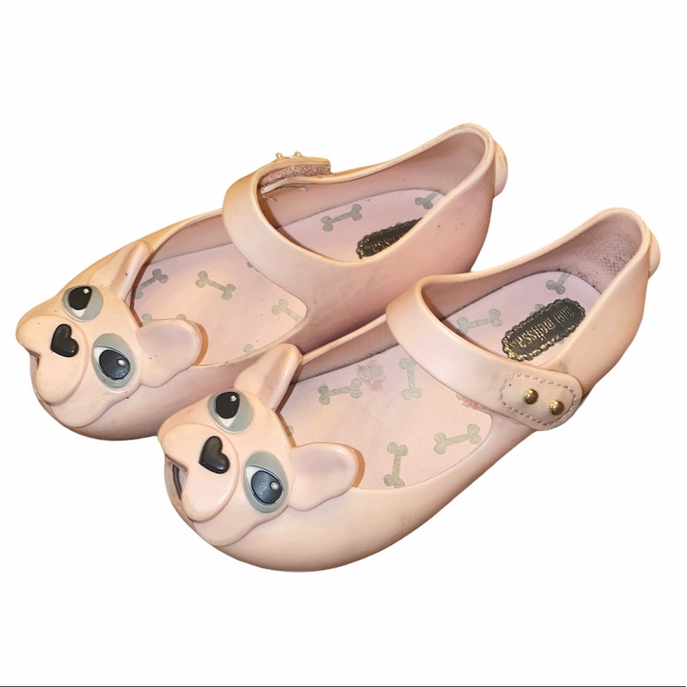 Mini Melissa French Bulldog girls size 9